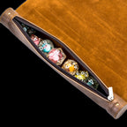 TDSO Faux Leather Dice Roll & Play-Mat - Brown