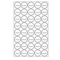 ArcKnight Flat Plastic Miniatures - Standard Round Extra Bases x40
