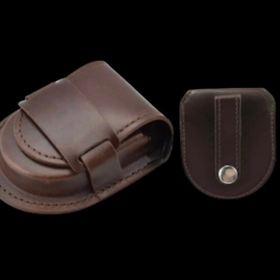 HALF PRICE TDSO Gemstone Dice Spinner Brown Leatherette Belt Case