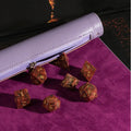 TDSO Faux Leather Dice Roll & Play-Mat - Lilac
