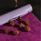 TDSO Faux Leather Dice Roll & Play-Mat - Lilac