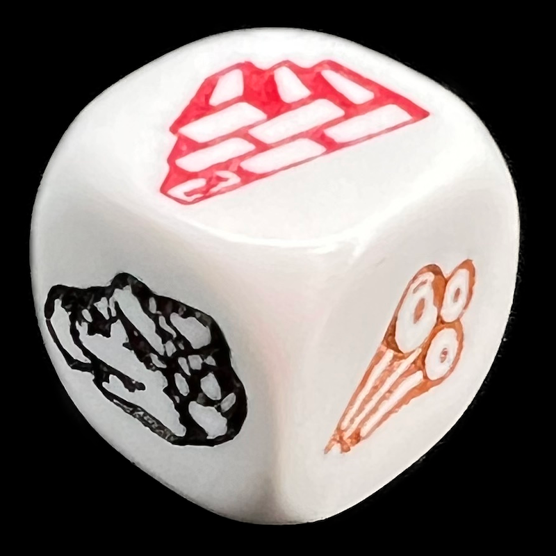 CLEARANCE Settlers Of Catan Dice Game - D6 Dice OOP