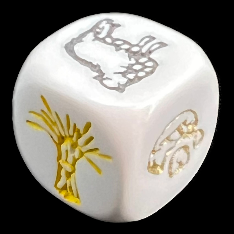 CLEARANCE Settlers Of Catan Dice Game - D6 Dice OOP