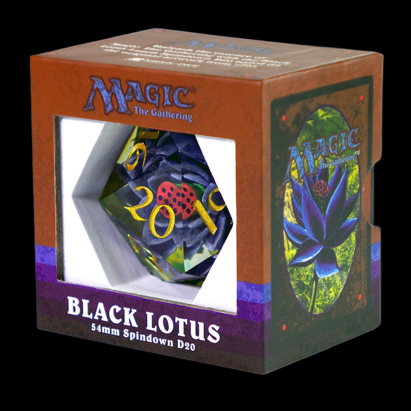 Magic The Gathering Black Lotus Spindown / Countdown 54mm MASSIVE
