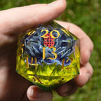 Magic The Gathering Black Lotus Spindown / Countdown 54mm MASSIVE D20 Dice