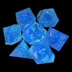 CLEARANCE Sirius UV Hidden Number 7 Dice Polyset