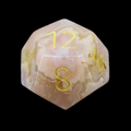 TDSO Gemstone Agate Cherry & Gold D12 Dice