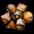 TDSO Nightingale Shimmer 7 Dice Polyset LTD EDITION