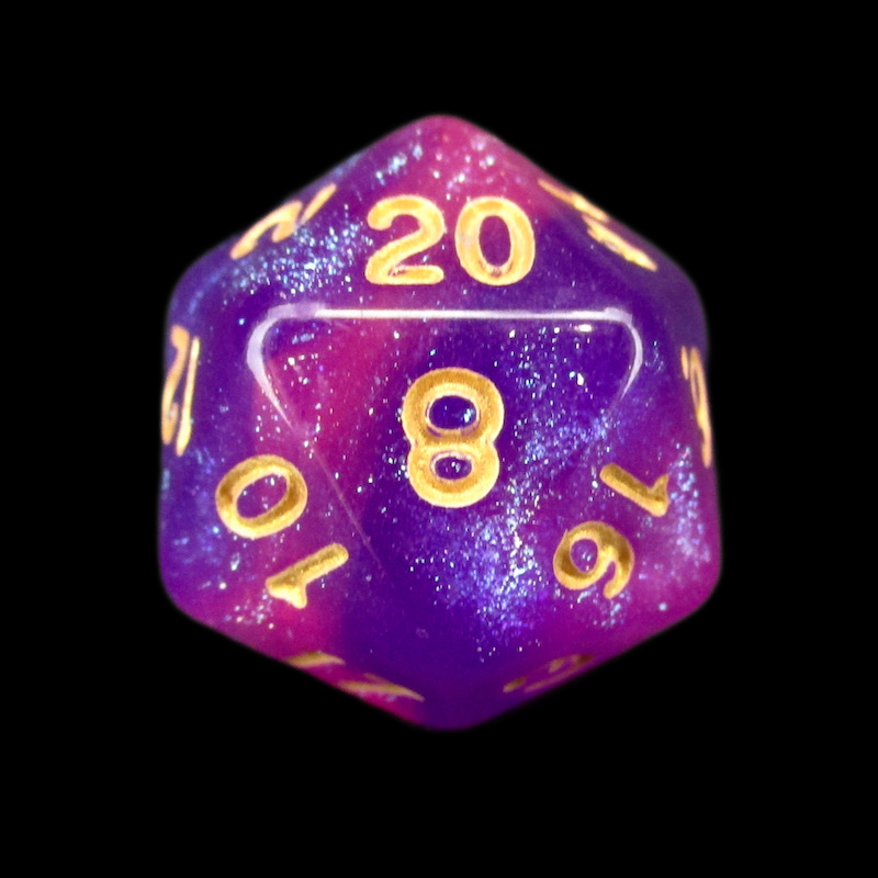 TDSO Aurora Briar Rose D20 Dice