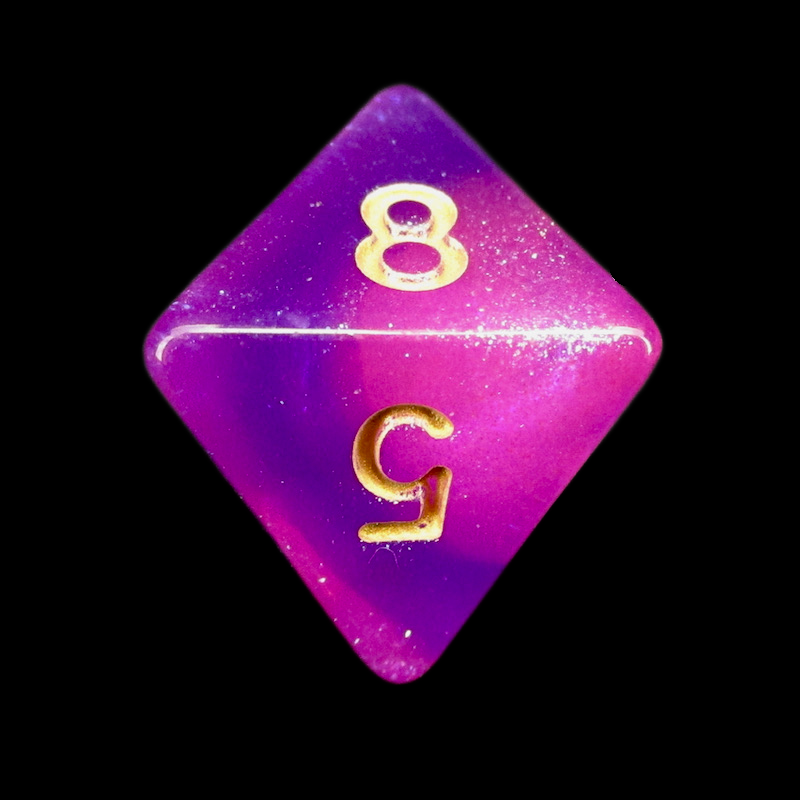 TDSO Aurora Briar Rose D8 Dice