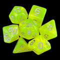 TDSO Aurora Kiwi Shimmer 7 Dice Polyset LTD EDITION