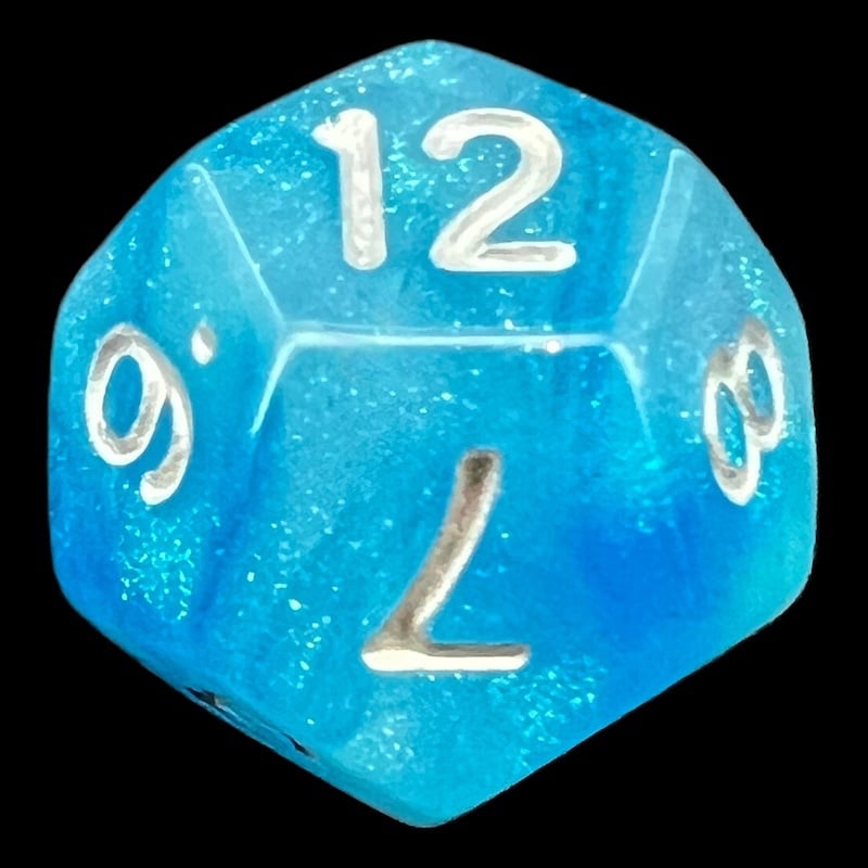 TDSO Aurora Mermaids Tear D12 Dice