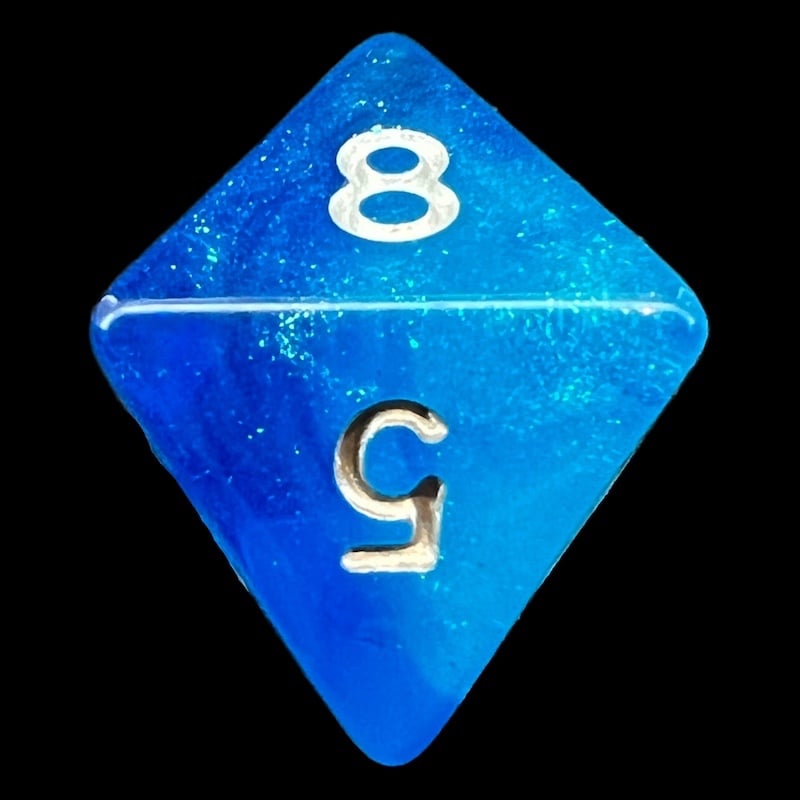 TDSO Aurora Mermaids Tear D8 Dice