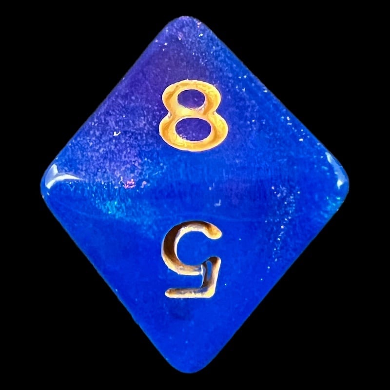 TDSO Aurora Secret Stars D8 Dice