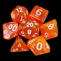 TDSO Aurora Solar Core 7 Dice Polyset LTD EDITION