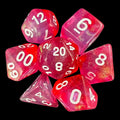 TDSO Aurora Spring Pink Glitter 7 Dice Polyset LTD EDITION