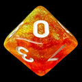 TDSO Aurora Volcanic Lava D10 Dice