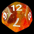 TDSO Aurora Volcanic Lava D12 Dice
