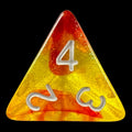 TDSO Aurora Volcanic Lava D4 Dice