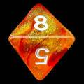 TDSO Aurora Volcanic Lava D8 Dice