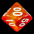 TDSO Aurora Volcanic Lava Percentile Dice
