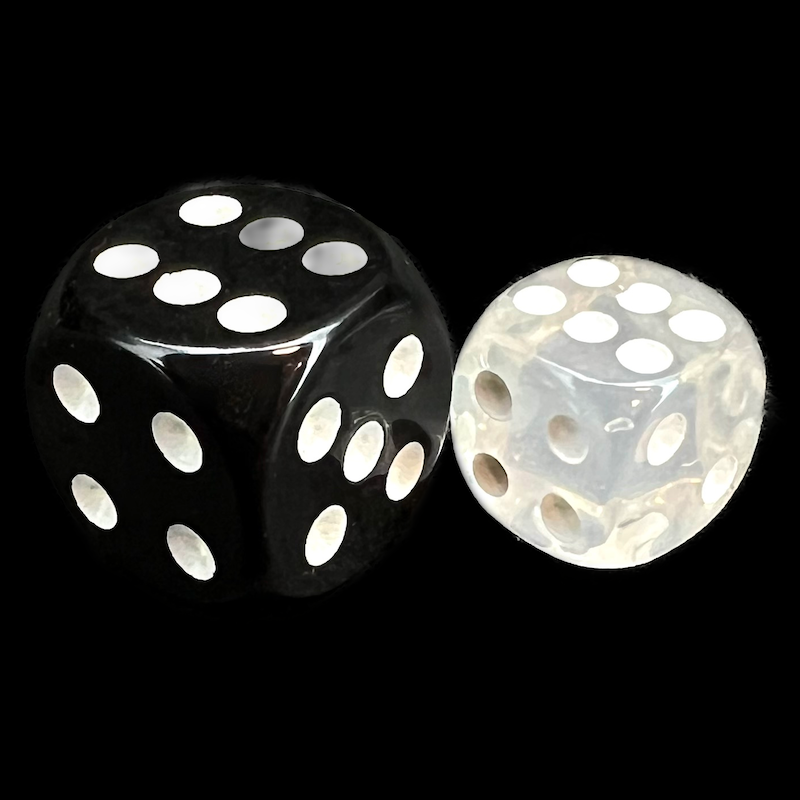 TDSO Bright Gem Diamond 36 x D6 Dice Set