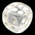 TDSO Bright Gem Diamond 16mm D6 Spot Dice