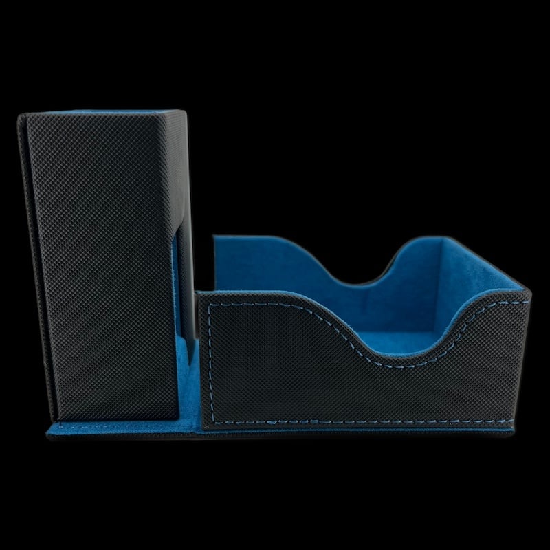 TDSO Compact Folding Black & Blue Dice Tower