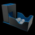 TDSO Compact Folding Black & Blue Dice Tower