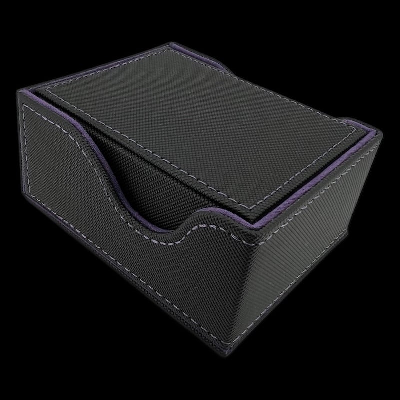 TDSO Compact Folding Black & Purple Dice Tower