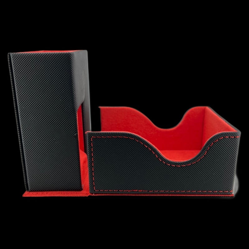 TDSO Compact Folding Black & Red Dice Tower