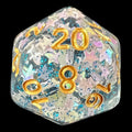 TDSO Confetti Paladins Star D20 Dice