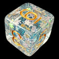 TDSO Confetti Paladins Star D6 Dice