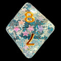 TDSO Confetti Paladins Star D8 Dice