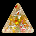 TDSO Confetti Party D4 Dice