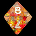 TDSO Confetti Party D8 Dice