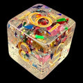 TDSO Confetti Rainbow Glitter D6 Dice