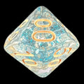 HALF PRICE CLEARANCE TDSO Confetti Sea Star Percentile Dice