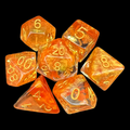 TDSO Confetti Seasons Autumn 7 Dice Polyset
