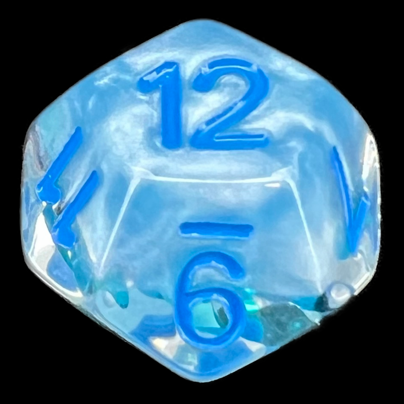 TDSO Confetti Seasons Summer D12 Dice