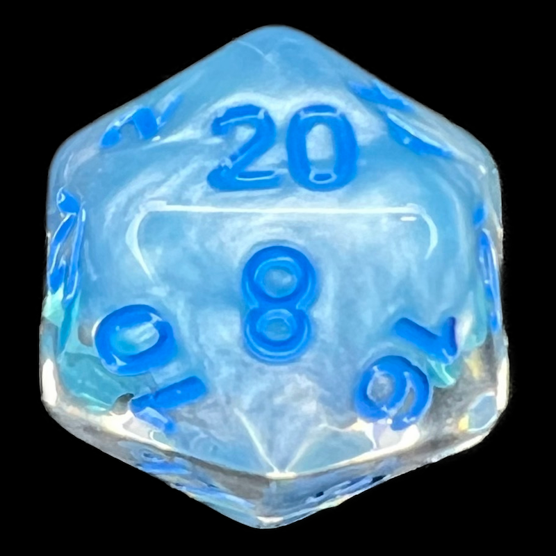 TDSO Confetti Seasons Summer D20 Dice
