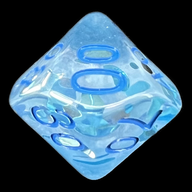 TDSO Confetti Seasons Summer Percentile Dice