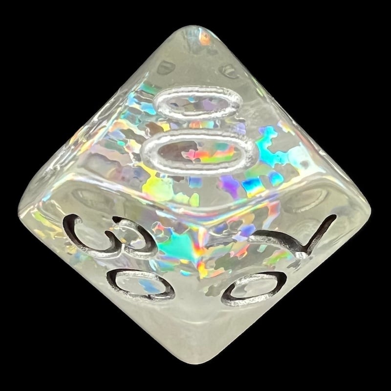 TDSO Confetti Seasons Winter Percentile Dice