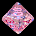 TDSO Confetti Superstar Blue & Pink Percentile Dice