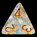 TDSO Confetti Twilight Star D4 Dice