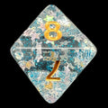 TDSO Confetti Twilight Star D8 Dice