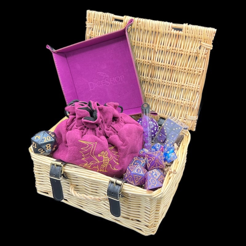 TDSO Deluxe Purple Gaming Hamper Gift Basket