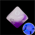 TDSO Duel Amethyst & White Glow in the Dark D10 Dice