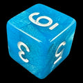 TDSO Duel Black & Blue D6 Dice