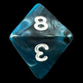 TDSO Duel Black & Blue D8 Dice